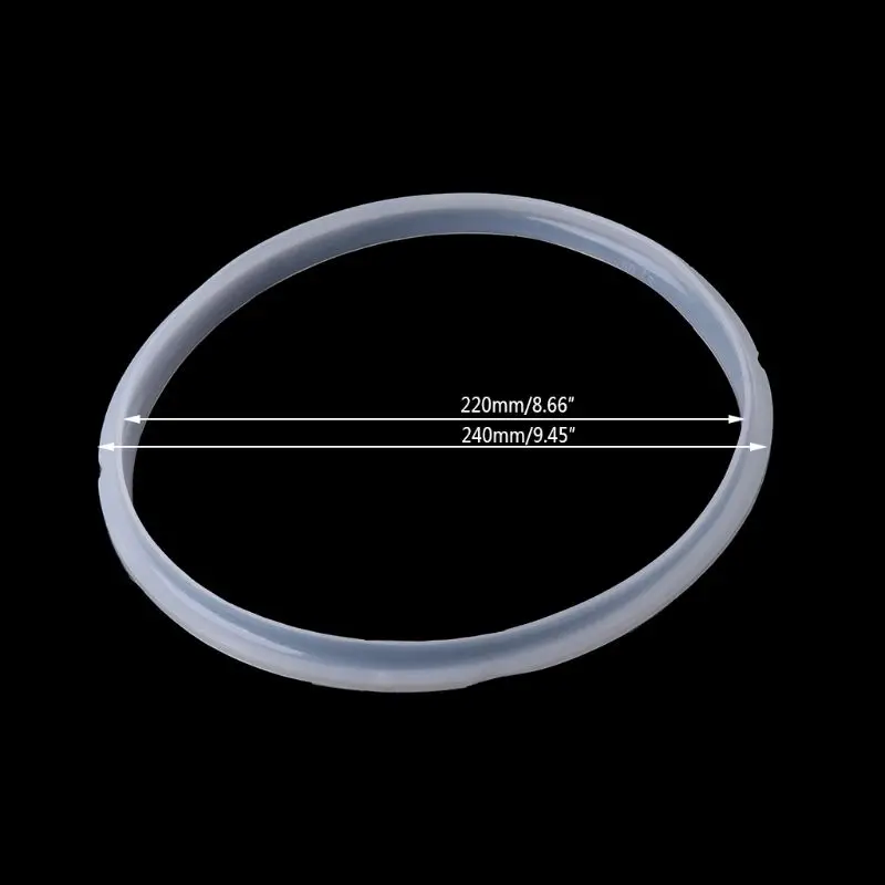 22cm Silicone Rubber Gasket Sealing Ring For Electric Pressure Cooker Parts 5-6L thumbnail 4