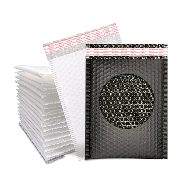 10PCS Black Poly Bubble Mailer Padded Envelope self seal mailing bag bubble envelope Shipping envelope Postal bag for shipping thumbnail 6