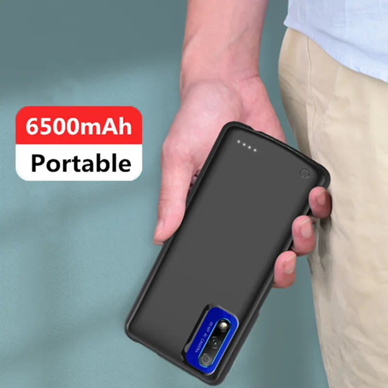 NTSPACE 6500mAh For Huawei Honor 9X Pro Battery Charger Cases Backup Power Bank Shockproof Cover For Huawei Honor 9X Power Case thumbnail 3