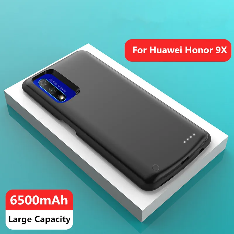 NTSPACE 6500mAh For Huawei Honor 9X Pro Battery Charger Cases Backup Power Bank Shockproof Cover For Huawei Honor 9X Power Case thumbnail 2
