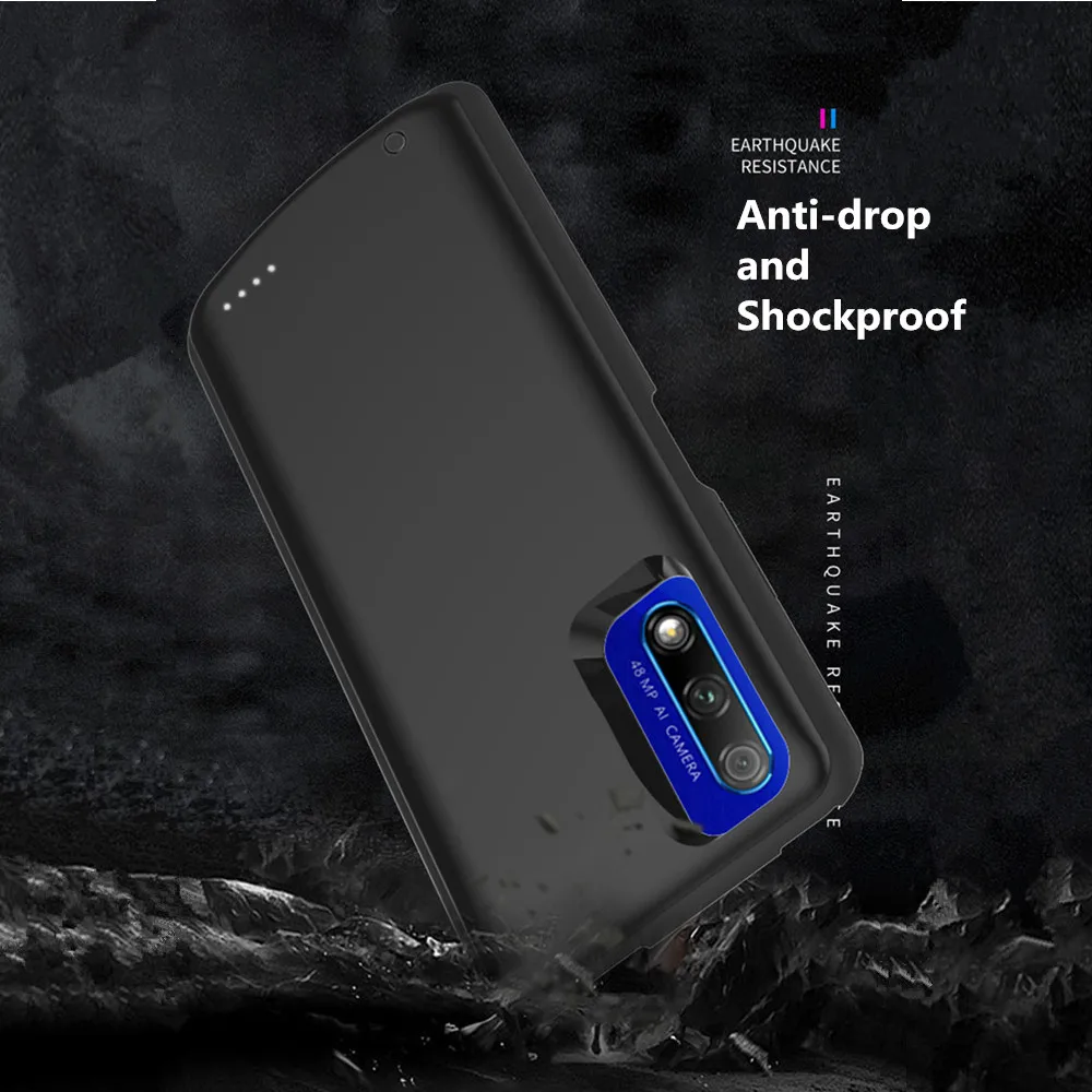 NTSPACE 6500mAh For Huawei Honor 9X Pro Battery Charger Cases Backup Power Bank Shockproof Cover For Huawei Honor 9X Power Case thumbnail 4