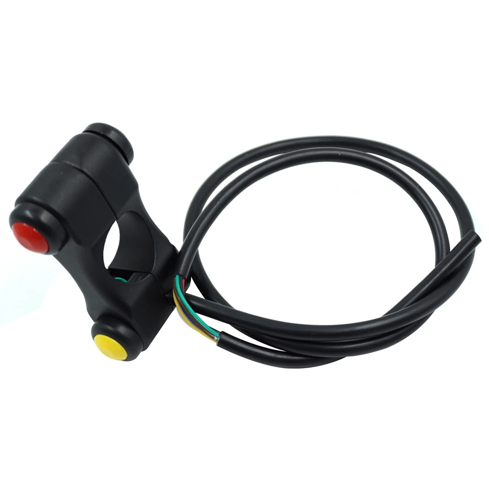 7/8" 22mm Motorcycle Handlebar Control Switch Button Aluminum Alloy For Headlight Turn Signal Fog Light Horn ON OFF Start Kill thumbnail 6