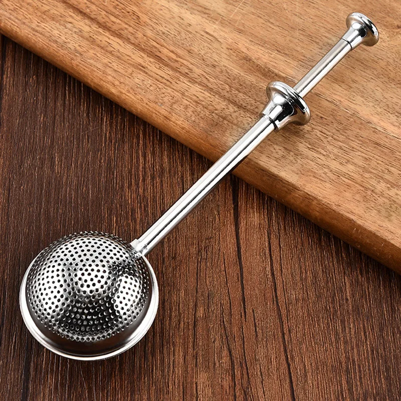 Tea Strainer Stainless Steel Tea Infuser Mesh Tea Ball Infuser Filter Reusable Loose Leaf Strainer Bag Brew Herb Tea Accessories thumbnail 2