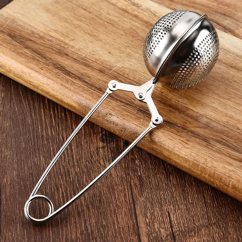 Tea Strainer Stainless Steel Tea Infuser Mesh Tea Ball Infuser Filter Reusable Loose Leaf Strainer Bag Brew Herb Tea Accessories thumbnail 3