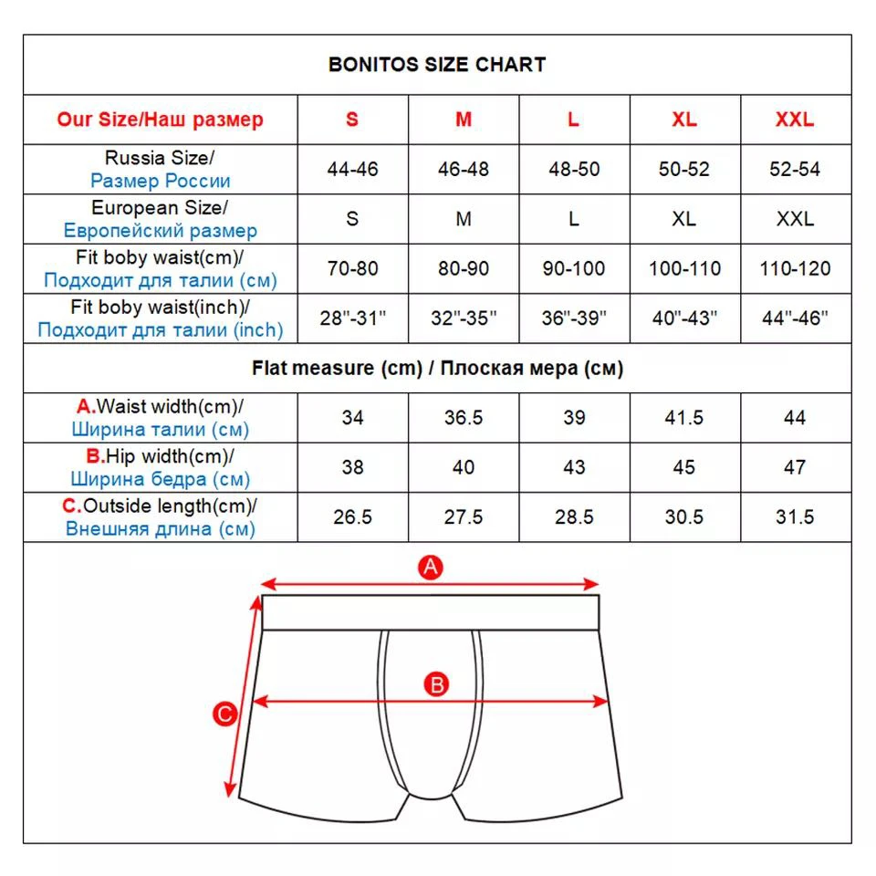 4pcs Boxer Shorts Men's Panties Homme Underpants Boxershorts Underwear for Man Cotton Male Couple Sexy Set Calecon Lot Soft Box thumbnail 2