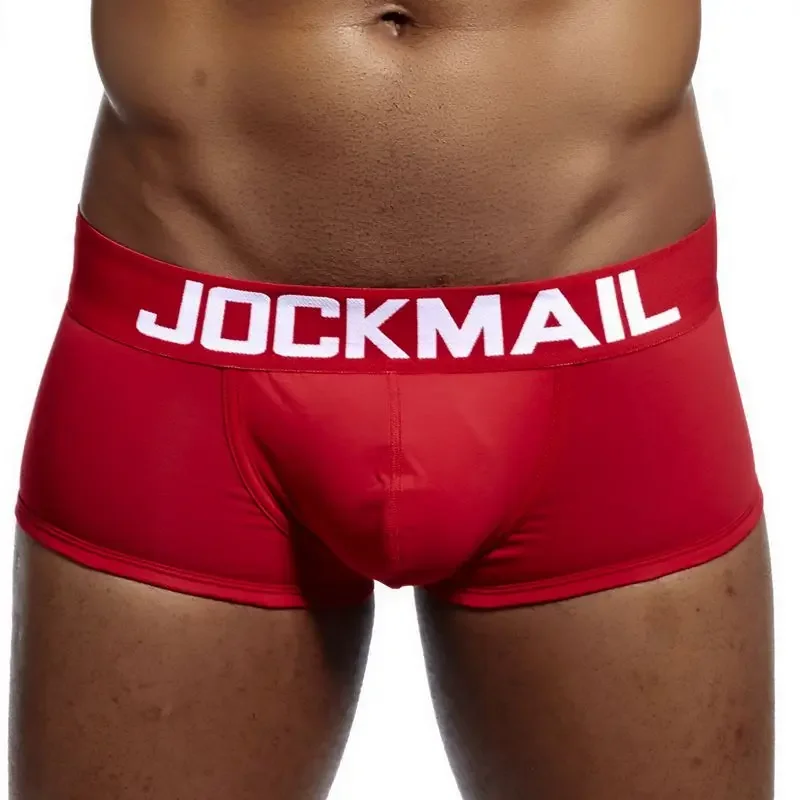 JOCKMAIL 1Pcs/lot Men Underwear Boxers Cotton Cuecas Boxers Men Boxer Homme Boxershorts Men Gay Male Panties calzoncillos thumbnail 6