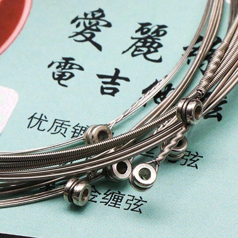 Alice A503 Electric Guitar Single Strings 1-6 String Nickel Alloy Wound Anti-Rust Coating Loose Pack thumbnail 5