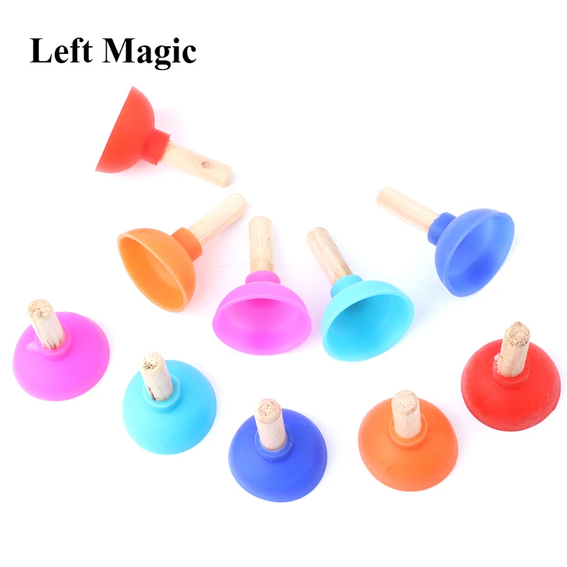 1 Pcs Tiny Plunger By Jon Armstrong - Magic Tricks Inspired Looking For Card Professional Close-Up Street Mentalism Magic thumbnail 4