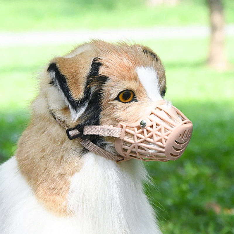 Adjustable Puppy Big Dog Muzzle Safety Breathable Pet Mouth Mask for Small Medium Large Dogs Pets Accessories mascotas Product thumbnail 5