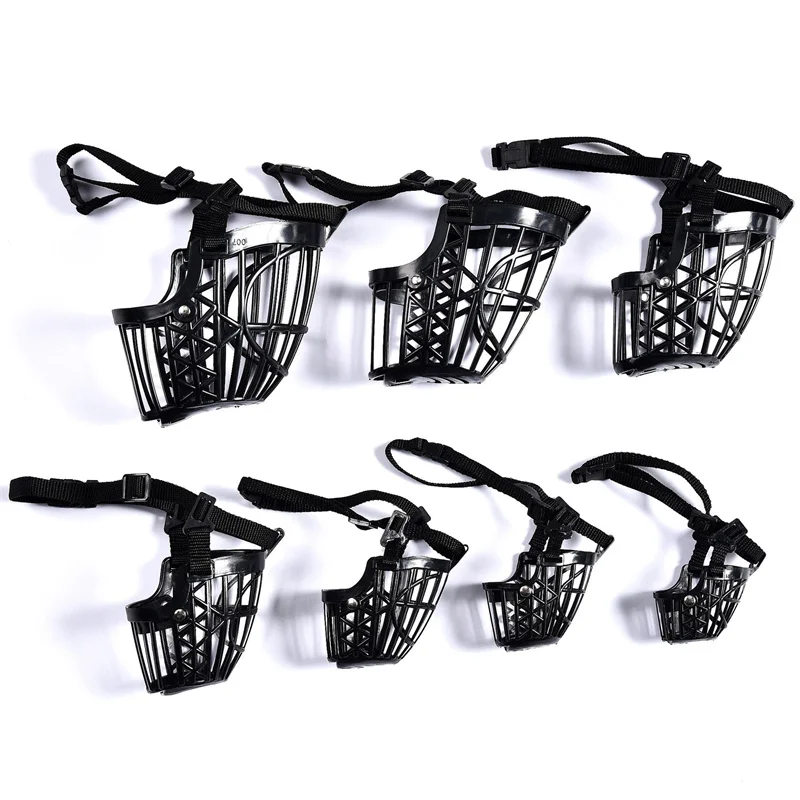 Adjustable Puppy Big Dog Muzzle Safety Breathable Pet Mouth Mask for Small Medium Large Dogs Pets Accessories mascotas Product thumbnail 4