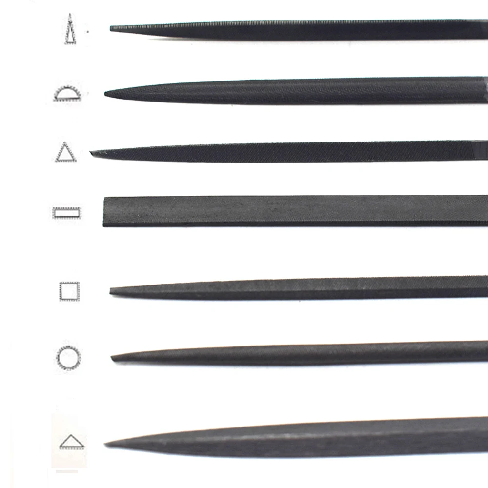 140mm/200mm 1PCS Needle File For Metal Glass Stone Jewelry Wood Carving Craft Jewelry DIY Tool thumbnail 3