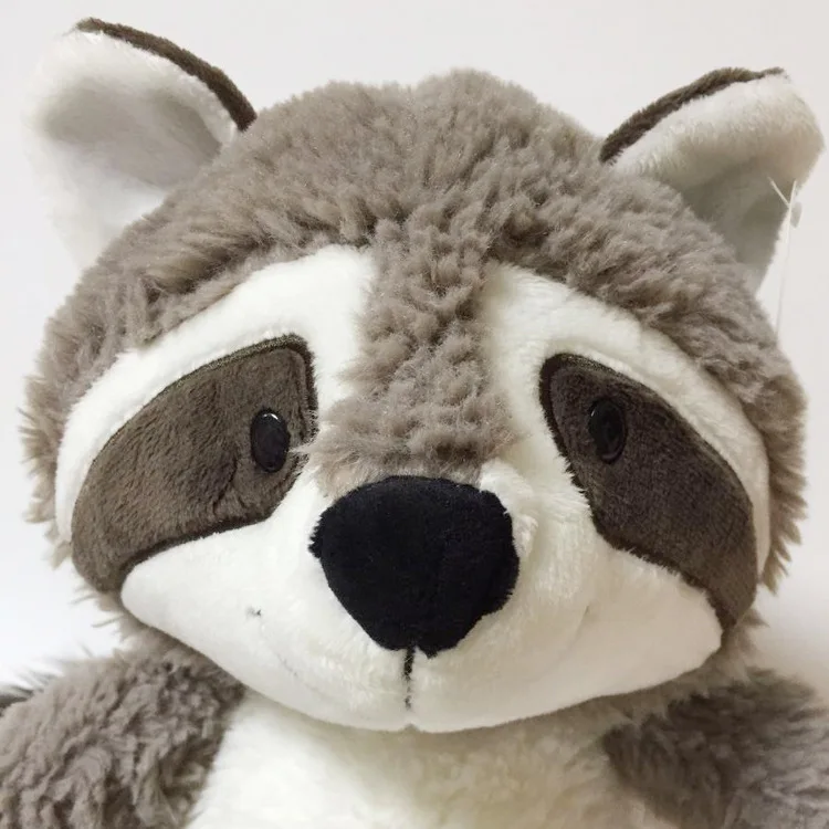 25-55cm Gray Raccoon Plush Toy Lovely Raccoon Cute Soft Stuffed Animals Doll Pillow For Girls Children Kids Baby Birthday Gift thumbnail 5