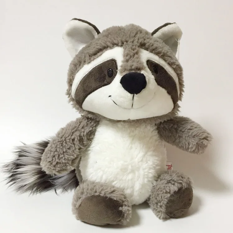 25-55cm Gray Raccoon Plush Toy Lovely Raccoon Cute Soft Stuffed Animals Doll Pillow For Girls Children Kids Baby Birthday Gift thumbnail 4