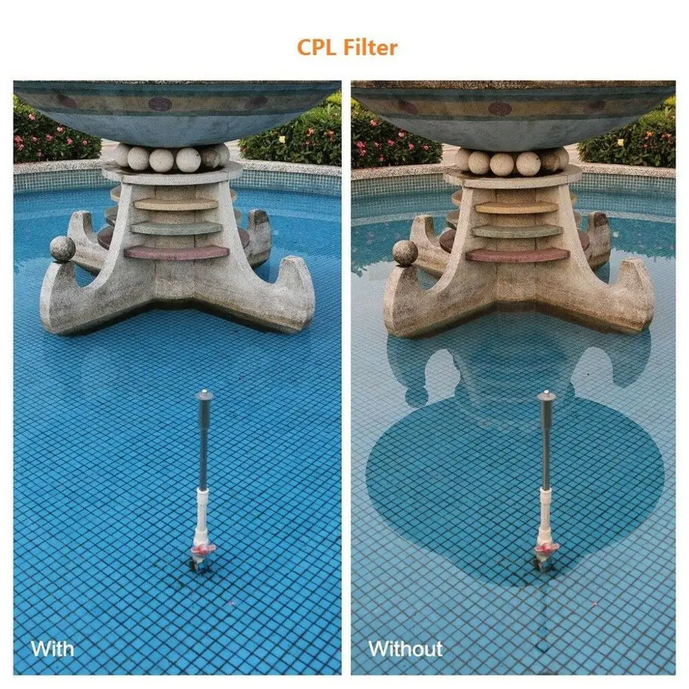 Circular Polarizing CPL Filter 37 39 40.5 43 46 49 52 55 58 62 67 72 77 mm for Nikon Canon Sony Fujifim Olympus Camera lens thumbnail 6