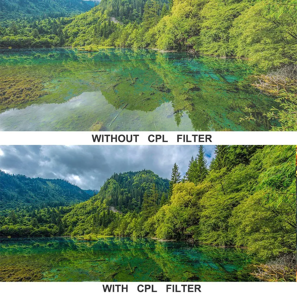 Circular Polarizing CPL Filter 37 39 40.5 43 46 49 52 55 58 62 67 72 77 mm for Nikon Canon Sony Fujifim Olympus Camera lens thumbnail 4