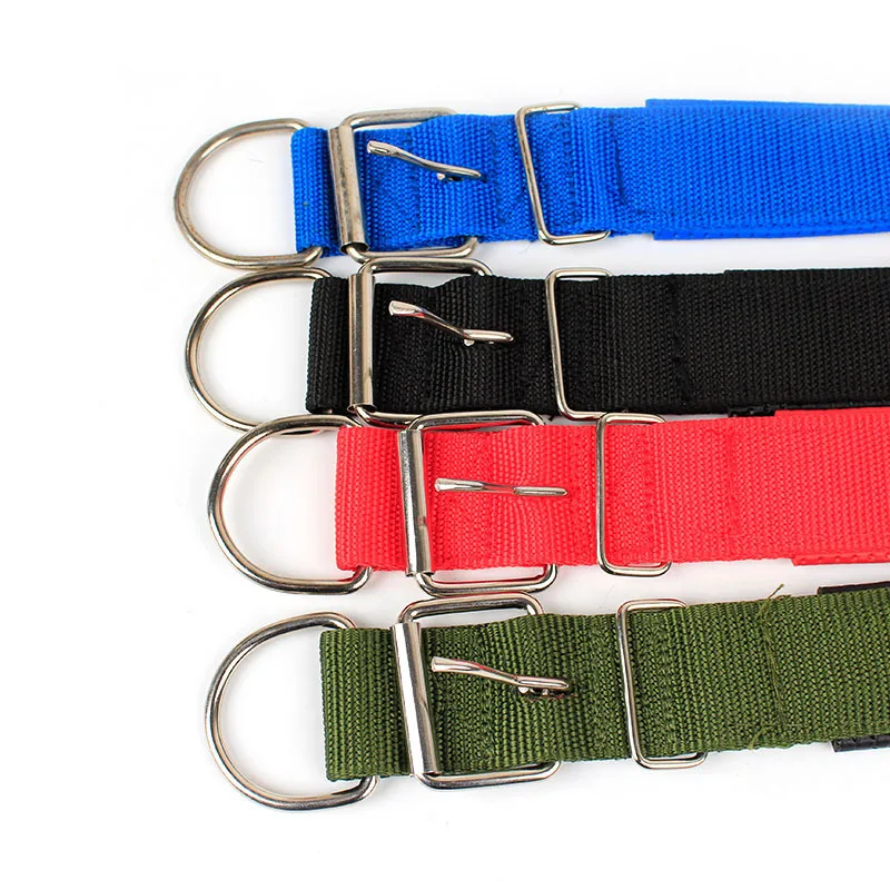 Solid Dog Collars  Nylon Dog Collar For Small Medium Large Dogs Teddy Keji Pitbull Bulldog Beagle thumbnail 5