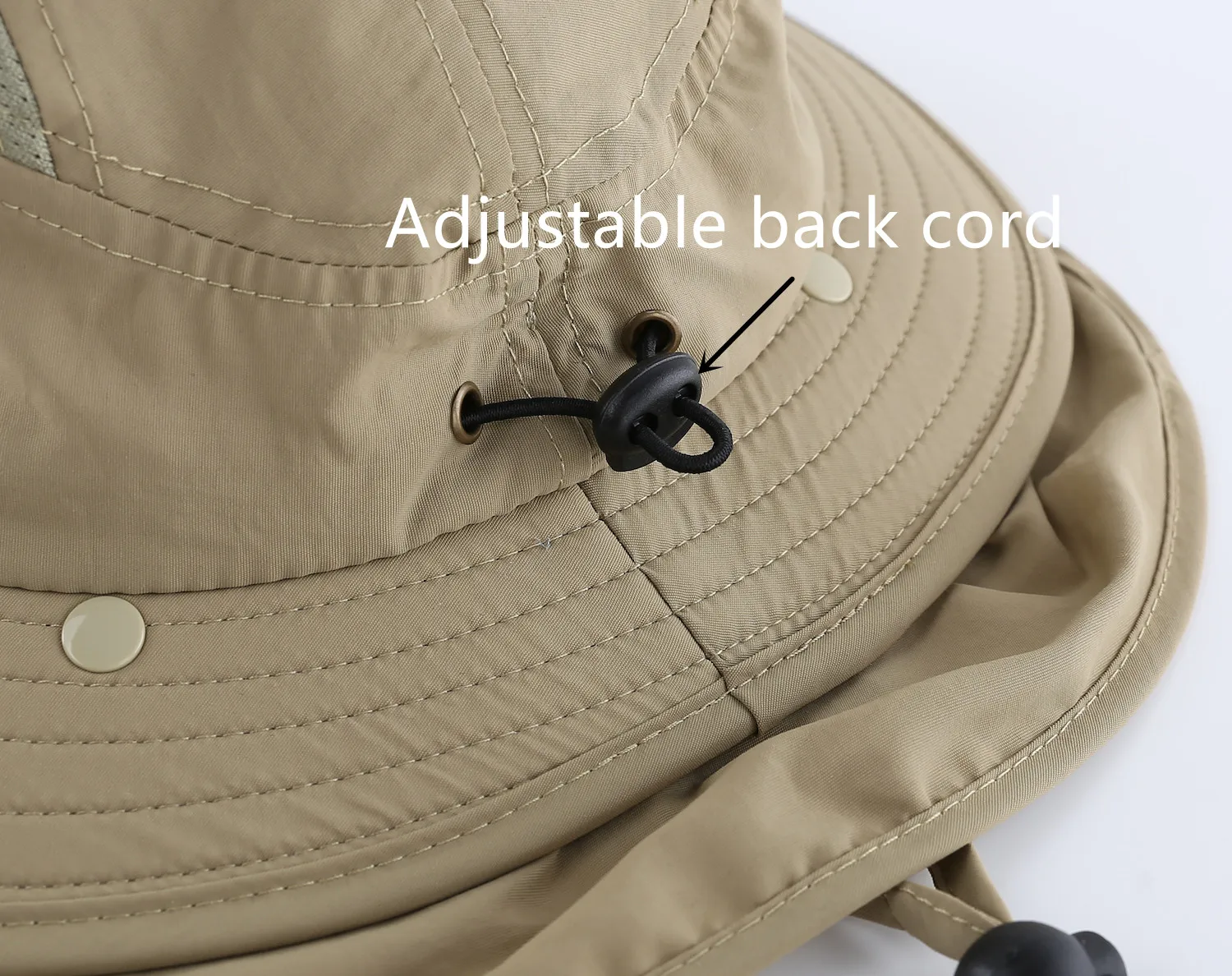 Connectyle Toddler Boys Girls Summer Sun Hat UPF50+ Bucket Hats with Detachable Neck Flap Summer Beach Hat Kids Safari Play Hats thumbnail 4