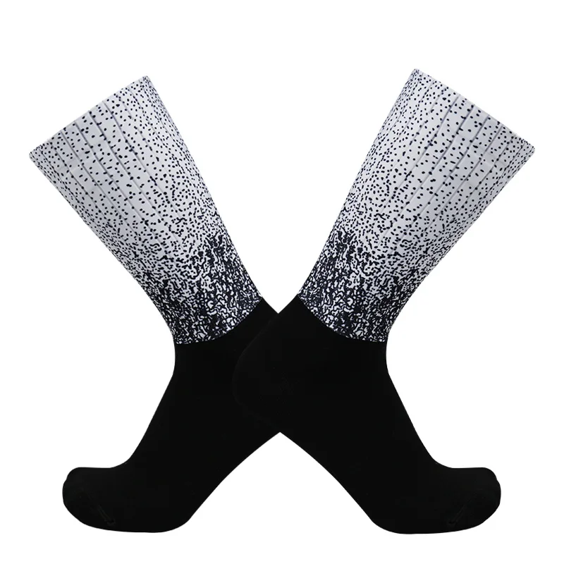 New Summer Breathable Cycling Socks Men Anti Slip Seamless Aero Bike Wearproof Road Calcetines Ciclismo thumbnail 6