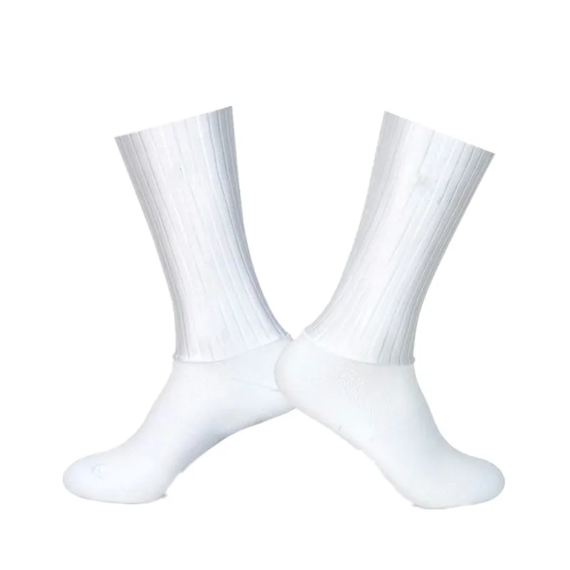 New Summer Breathable Cycling Socks Men Anti Slip Seamless Aero Bike Wearproof Road Calcetines Ciclismo thumbnail 3