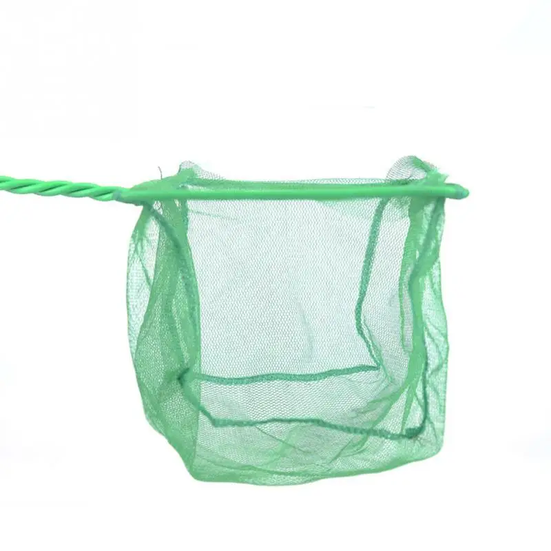 Portable Fish Net Long Handle Square Aquarium Accessories Fish Tank Landing Net Fishing Net Fish Floating Objects Cleaning Tool thumbnail 4
