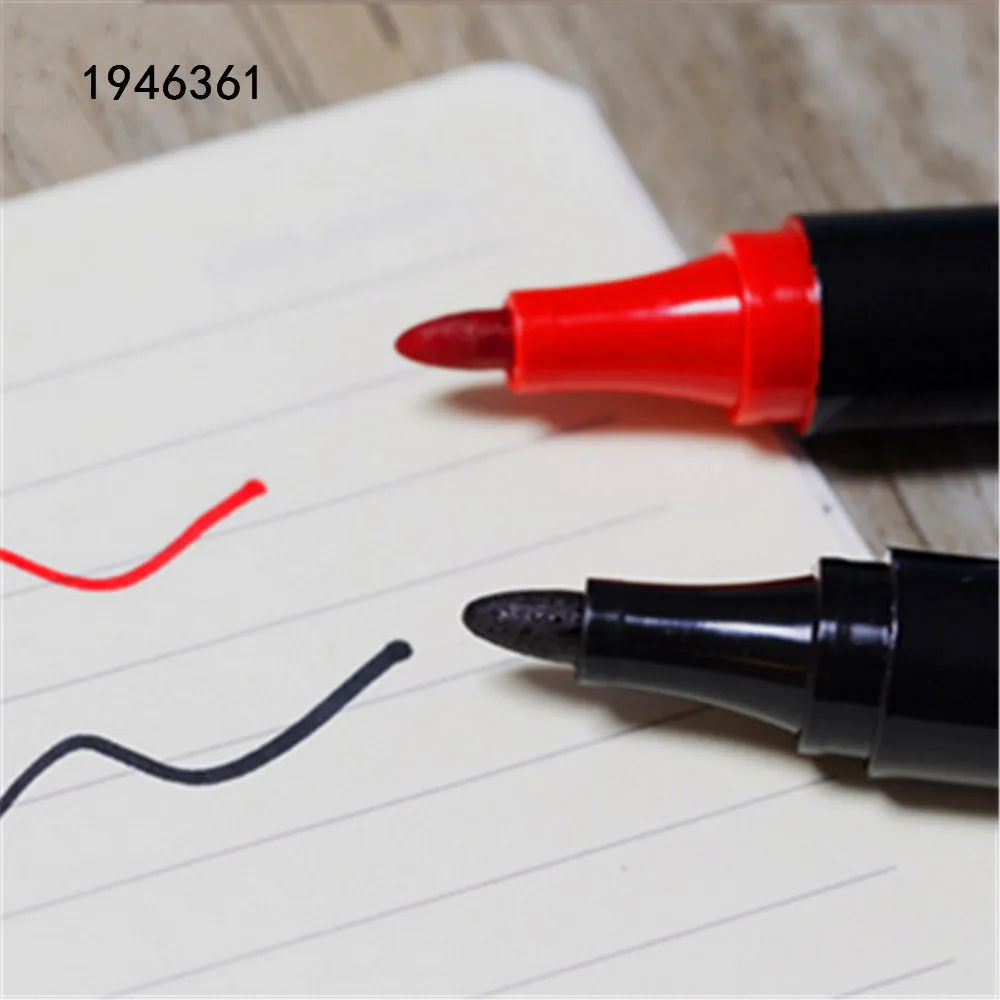 High quality S550 Waterproof ermanent Black blue red office  Art Marker Pens Student school stationery thumbnail 2
