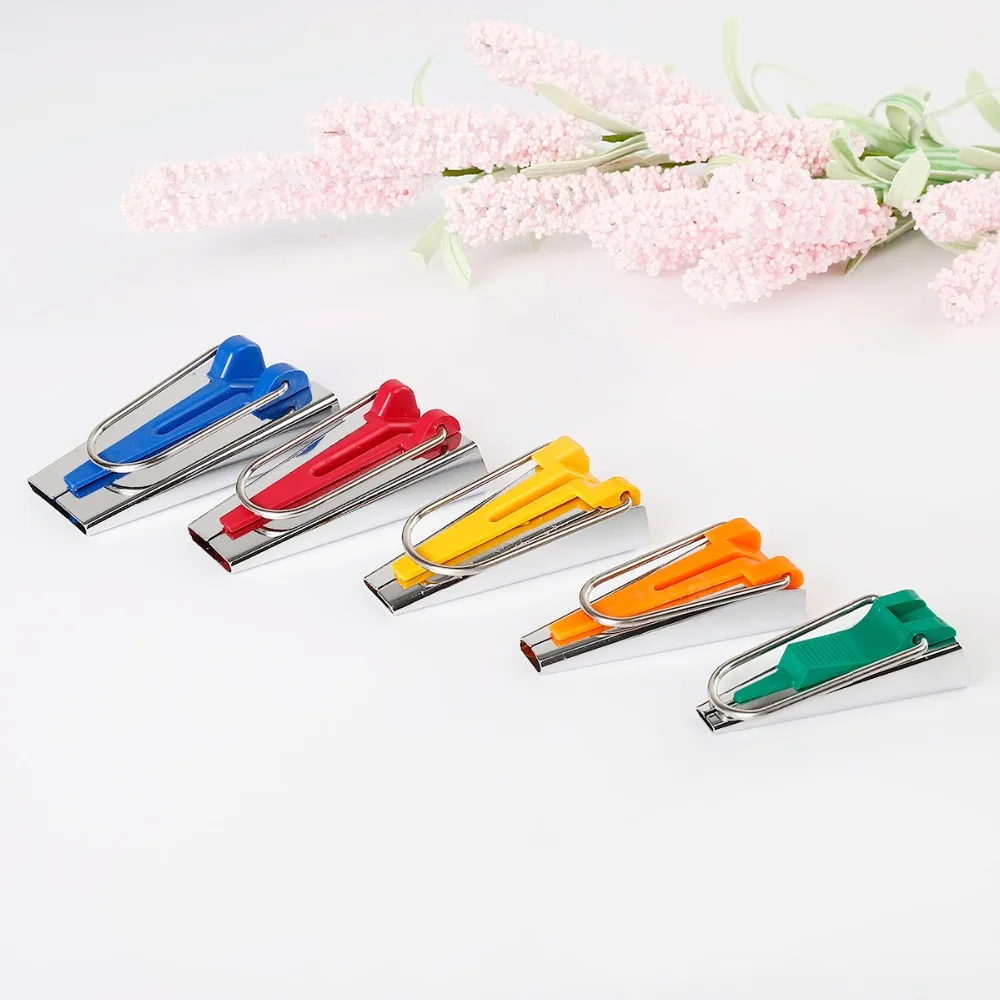 Tape Bias Maker Stainless Steel Sewing Tools 6/9/12/18/25mm Bias Binding Tape Makers DIY Fabric Crafts Bias Making Supplies thumbnail 3