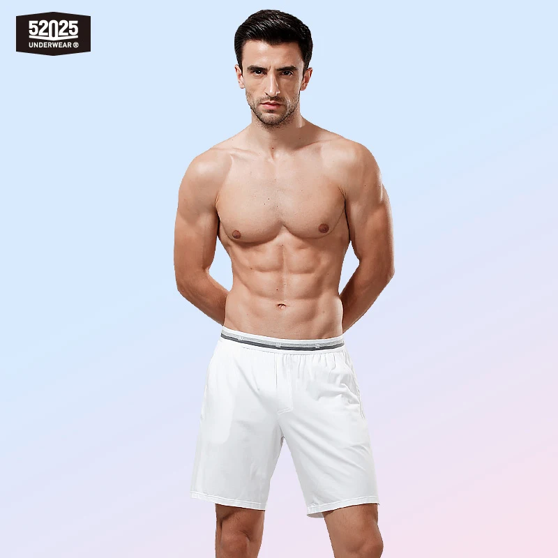 52025 Home Shorts 2-Pack – Comfortable Sleep Shorts for Men, Made from Cotton Modal, Soft and Breathable Pajama Shorts for Relax thumbnail 3