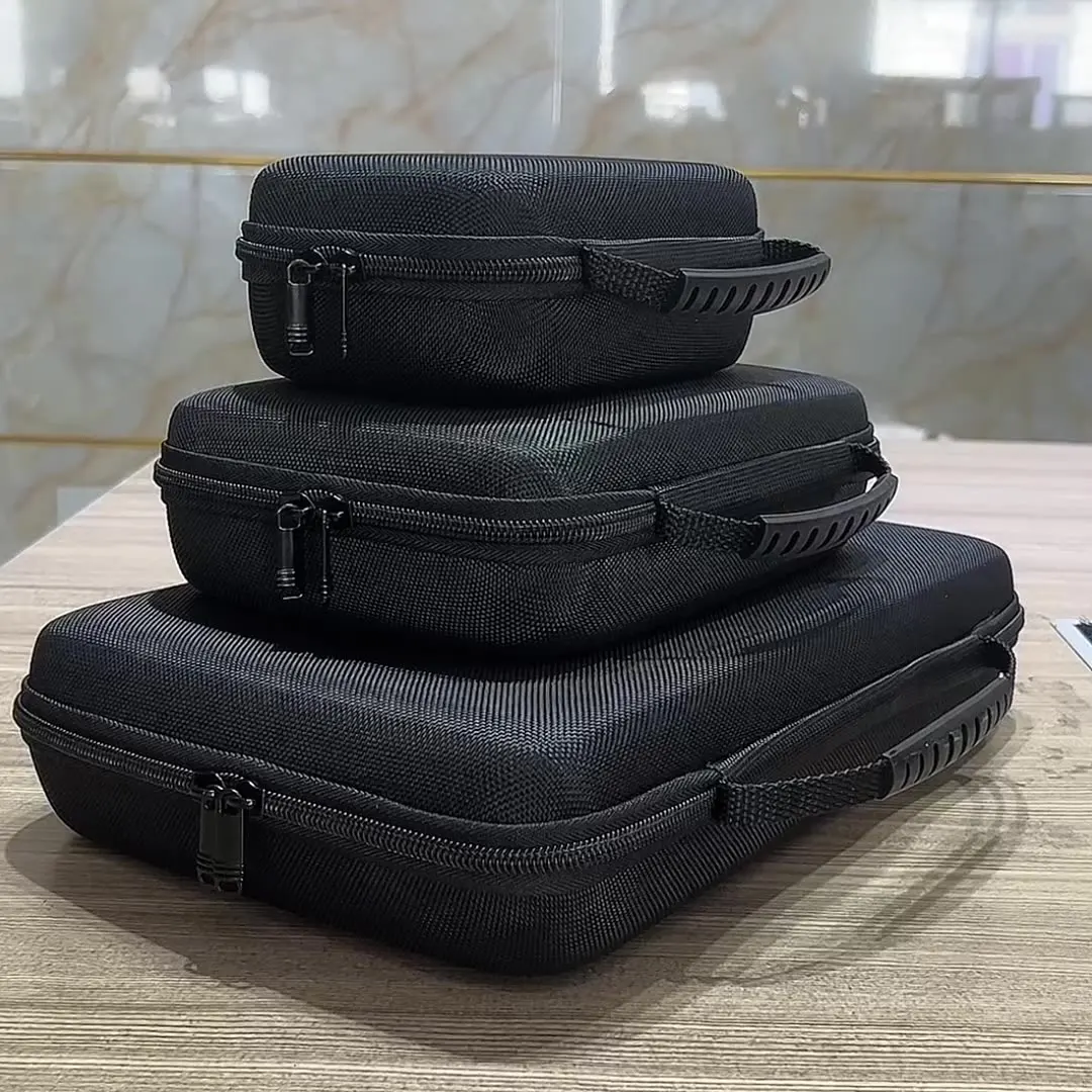 2.5 3.5 inch Shockproof Portable Storage Carry Handheld PTZ Drone Case Desktop mobile power bank hard drive Bag for gopro10/9 thumbnail 3