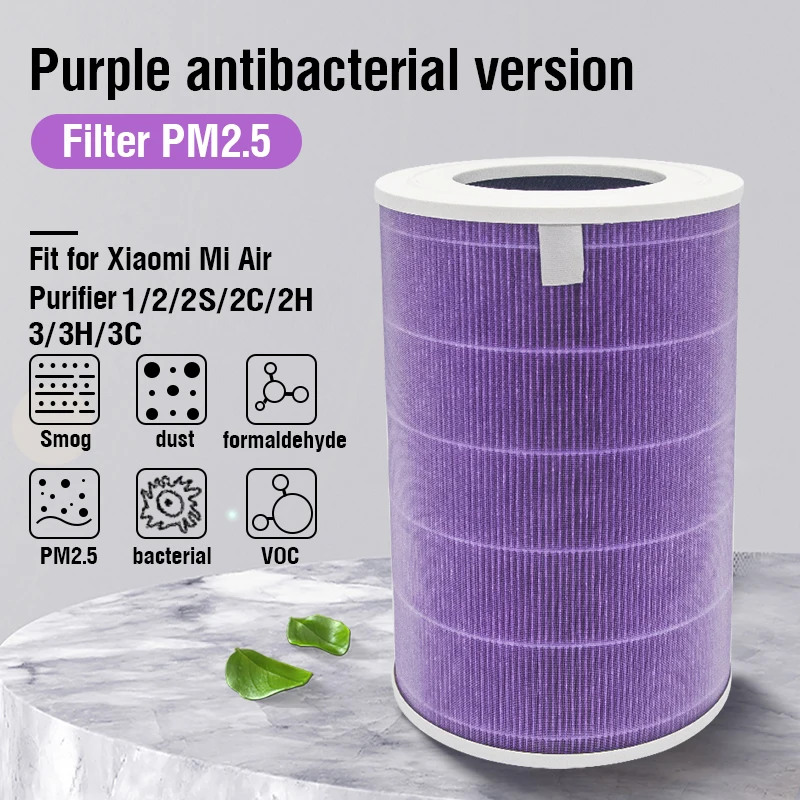Air Filter For Xiaomi Air Purifier Mi 1 2 2S 2C 2H 3 3C 3H Air Purifier H13 Carbon HEPA Filter Anti Bacteria Formaldehyde thumbnail 3