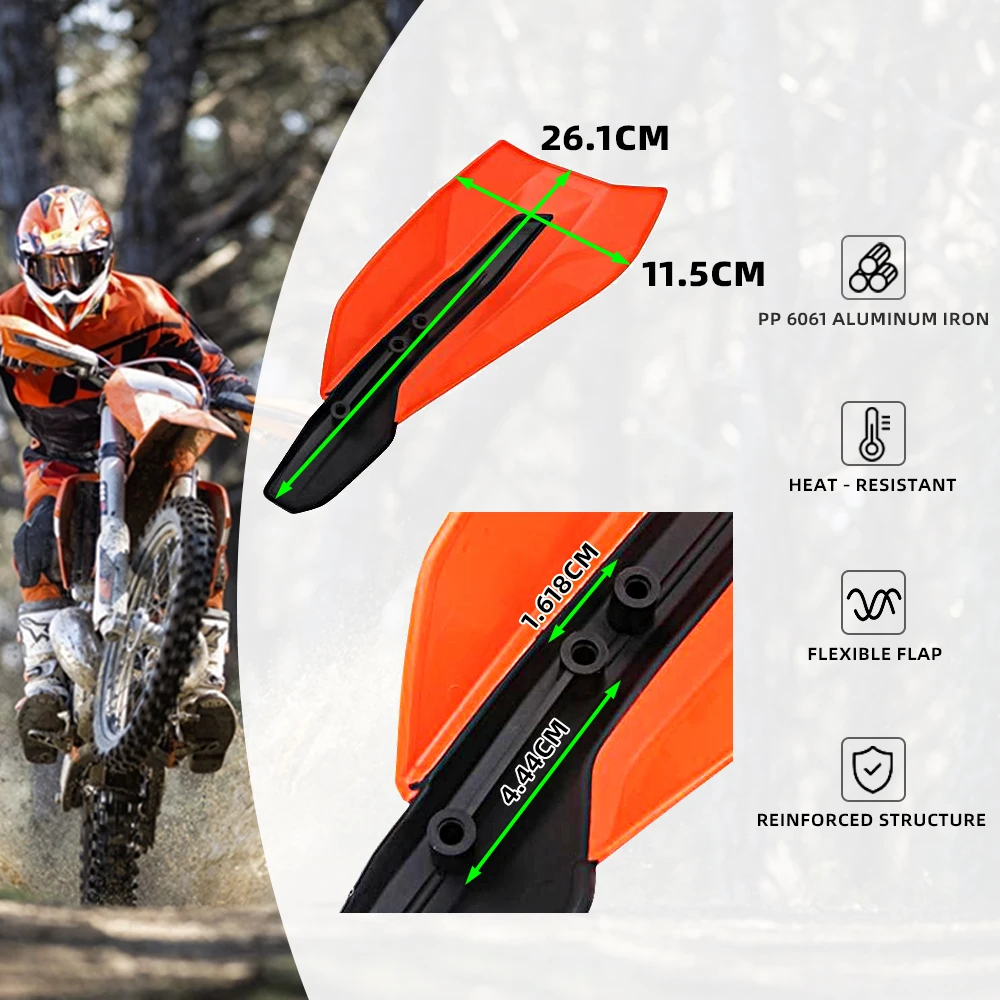 Motorcycle Hand Handlebar Handle bar Guards Handguard For KTM SX SXF EXCF 50 65 85 125 150 250 350 450 500 2017-2020 XCW XCF XC thumbnail 3
