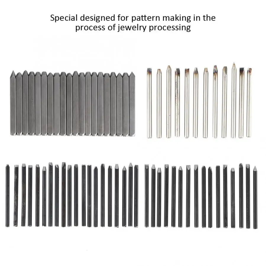 Pro Jewelry Anvil Chisel Equipment Kit for Jewelry Processing Making Carving Tool Jeweler DIY Hand-carved Jewelry Goldsmith Tool thumbnail 3