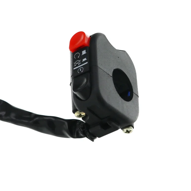 MotoLovee 22mm Motorcycle Switches Motorbike Horn Button Turn Signal Electric Fog Lamp Light Start Handlebar Controller Switch thumbnail 4