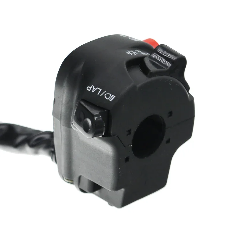 MotoLovee 22mm Motorcycle Switches Motorbike Horn Button Turn Signal Electric Fog Lamp Light Start Handlebar Controller Switch thumbnail 5