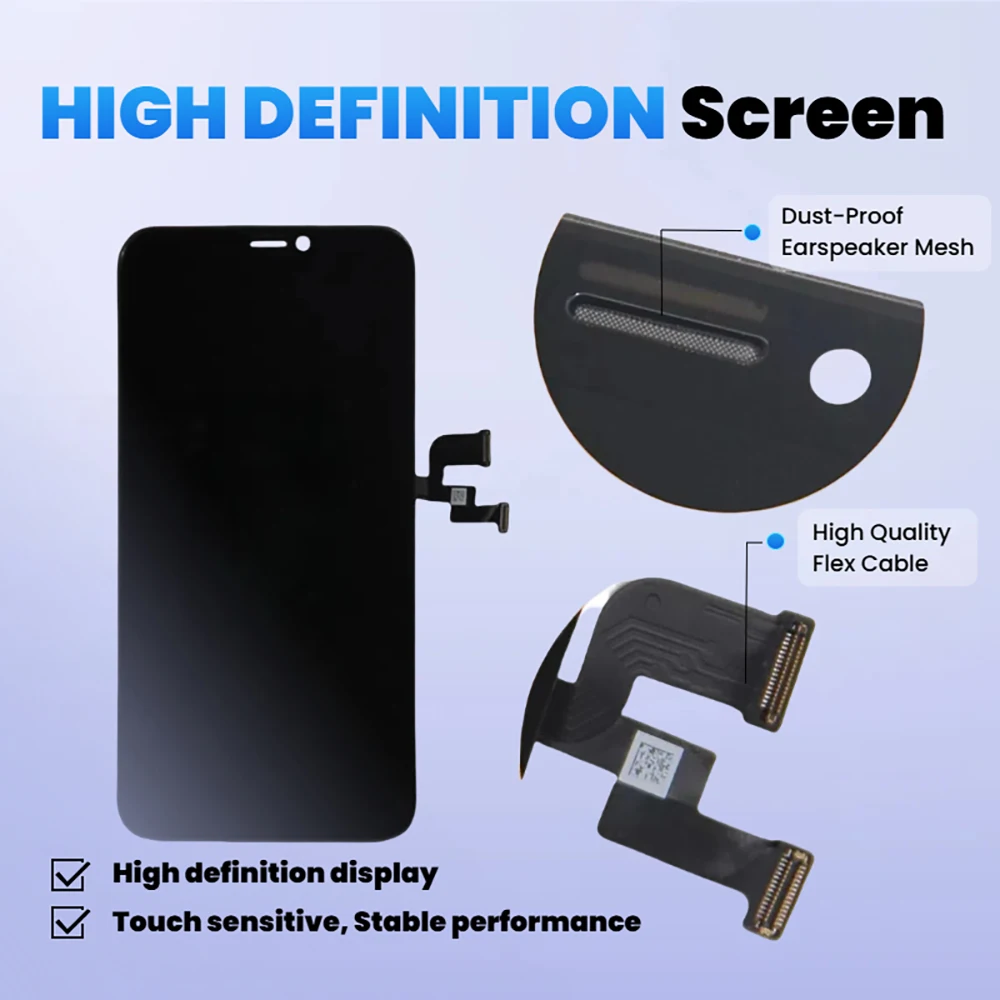 AAAA Grade For iPhone 6 6S 7 8 Plus X XR XS MAX 11 LCD Perfect 3D Touch Screen Digitizer Assembly For iPhone 12 13 PRO Display thumbnail 2