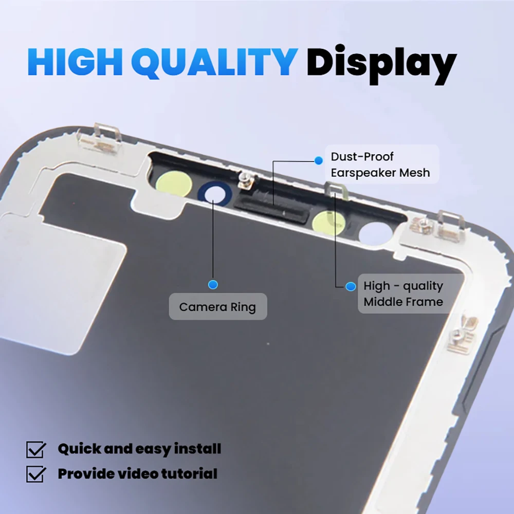 AAAA Grade For iPhone 6 6S 7 8 Plus X XR XS MAX 11 LCD Perfect 3D Touch Screen Digitizer Assembly For iPhone 12 13 PRO Display thumbnail 3
