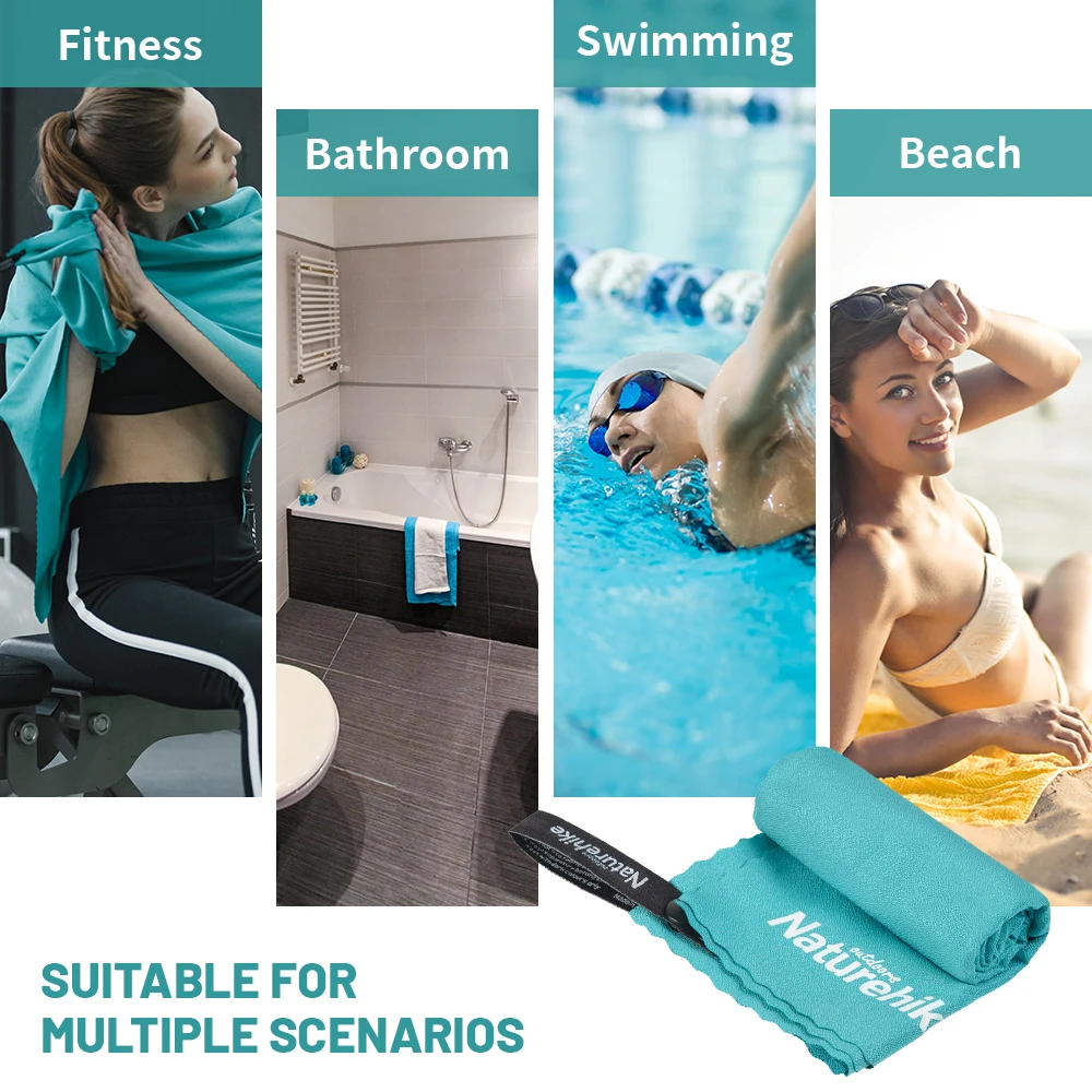 Naturehike Beach Towel Microfiber Outdoor Camping Quick Dry Towel Swimming Bath Towel Gym Golf Towel Ultralight Travel  Towel thumbnail 6