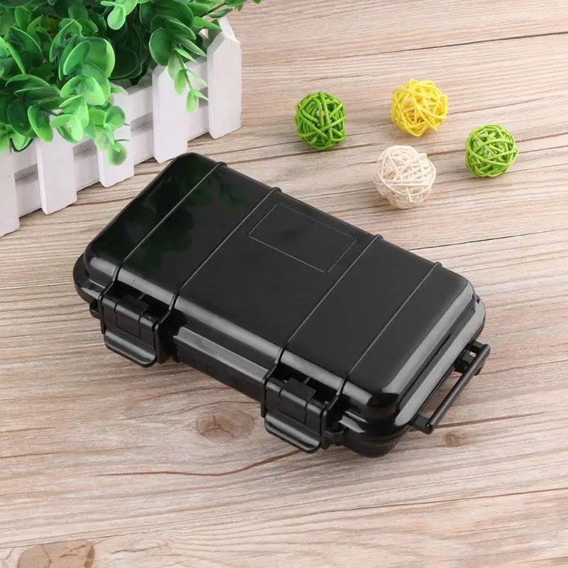 Waterproof Safety Box abs Plastic Storage Box Outdoor Phone Electronic Gadgets Airtight Survival Case Container With Foam Lining thumbnail 4