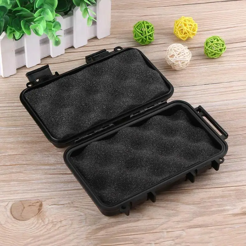 Waterproof Safety Box abs Plastic Storage Box Outdoor Phone Electronic Gadgets Airtight Survival Case Container With Foam Lining thumbnail 5
