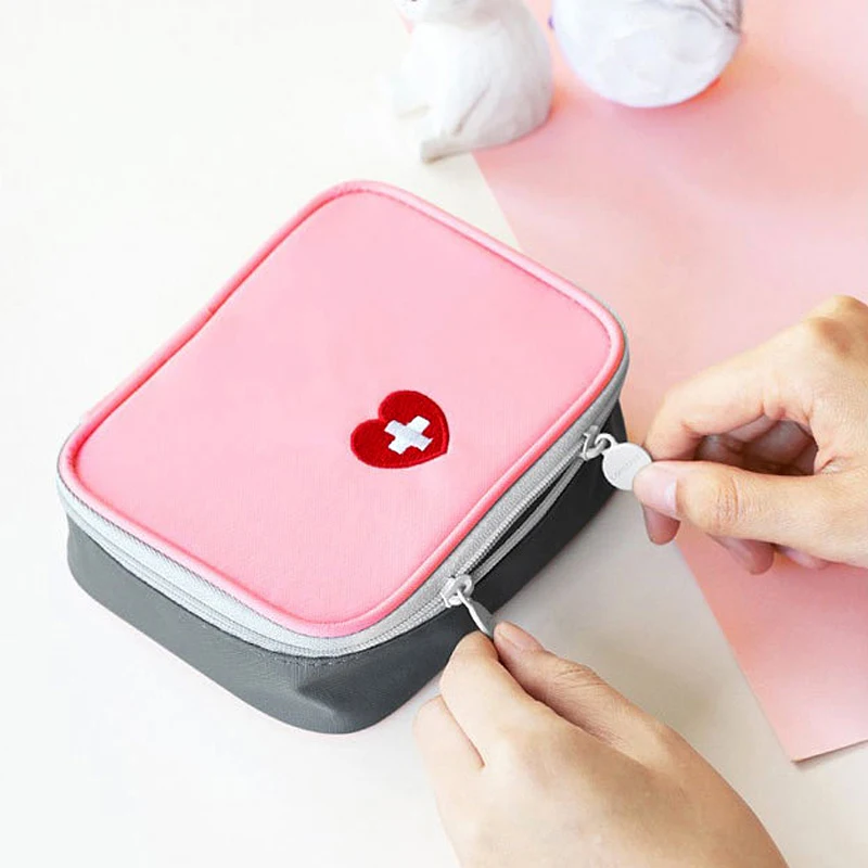 Practical Mini Portable Medicine Bag Travel First Aid Kit Medical Emergency Kits Organizer Outdoor Household Pill Storage Bag thumbnail 3