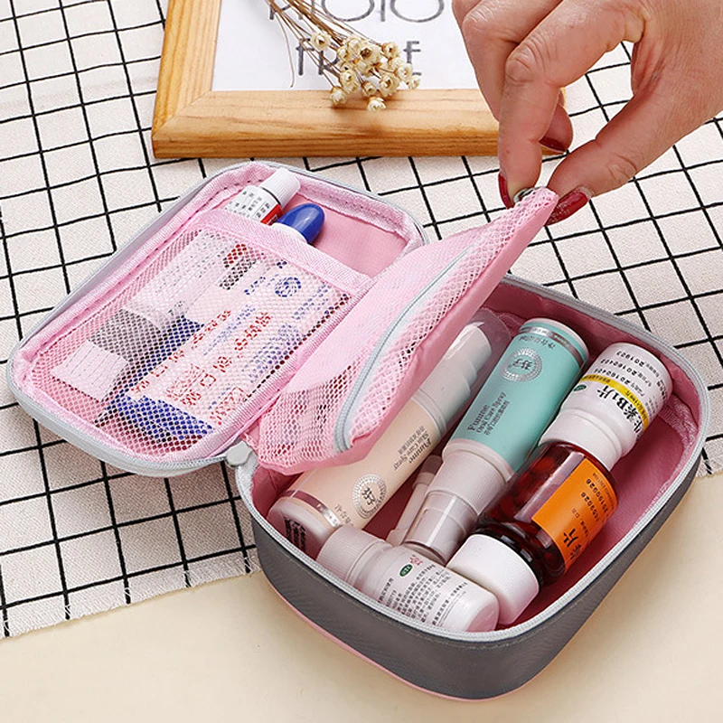 Practical Mini Portable Medicine Bag Travel First Aid Kit Medical Emergency Kits Organizer Outdoor Household Pill Storage Bag thumbnail 4