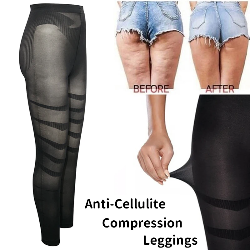 Shapewear Anti Cellulite Compression Leggings Leg Slimming Body Shaper High Waist Tummy Control Panties Thigh Sculpting Slimmer thumbnail 5