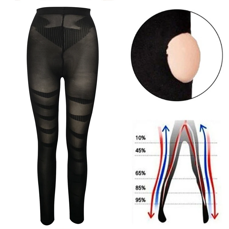 Shapewear Anti Cellulite Compression Leggings Leg Slimming Body Shaper High Waist Tummy Control Panties Thigh Sculpting Slimmer thumbnail 4