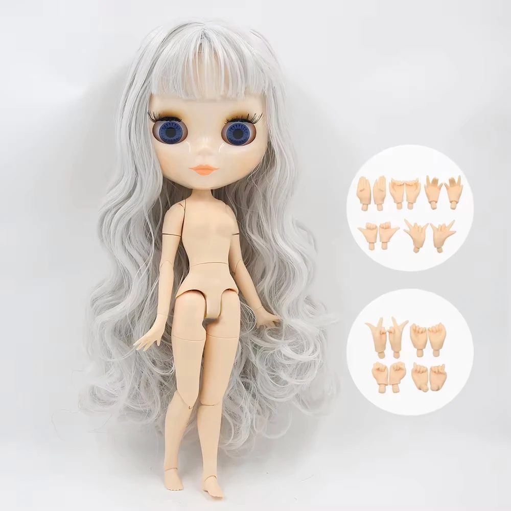 ICY DBS Blyth Doll Joint Body 30CM BJD Toy White Shiny Face and frosted Face with Extra Hands AB and Panel 1/6 DIY Fashion Doll thumbnail 5