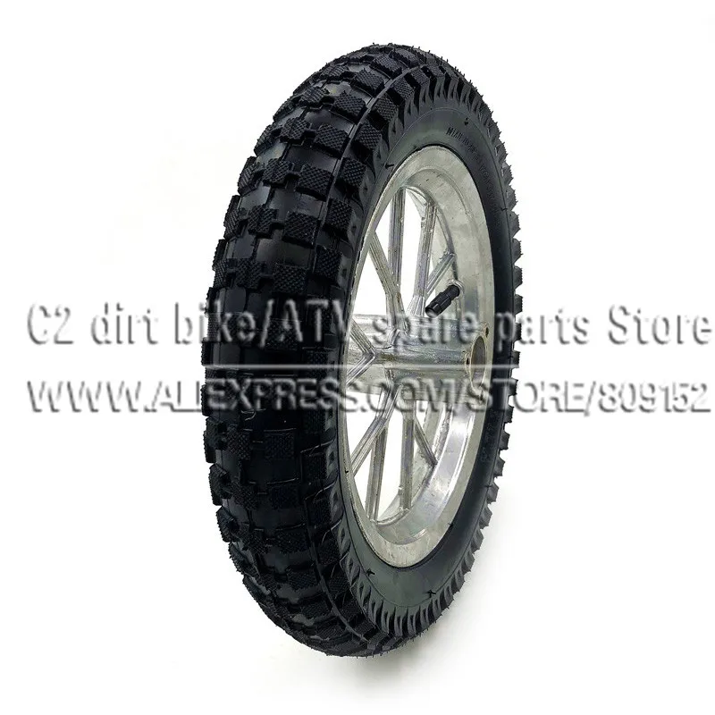 One Rims+Tyres 12.5 x 2.75 Rear Wheel Or Front  Wheel  47 49cc Mini PIT Monkey Pocket Dirt Bike thumbnail 2