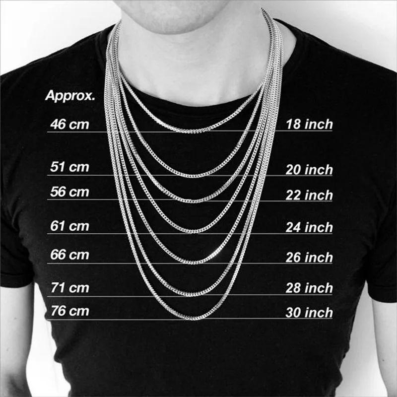 Vnox Cuban Chain Necklace for Men Women,Basic Punk Stainless Steel Curb Link Chain Chokers,Vintage Gold Color Solid Metal Collar thumbnail 6