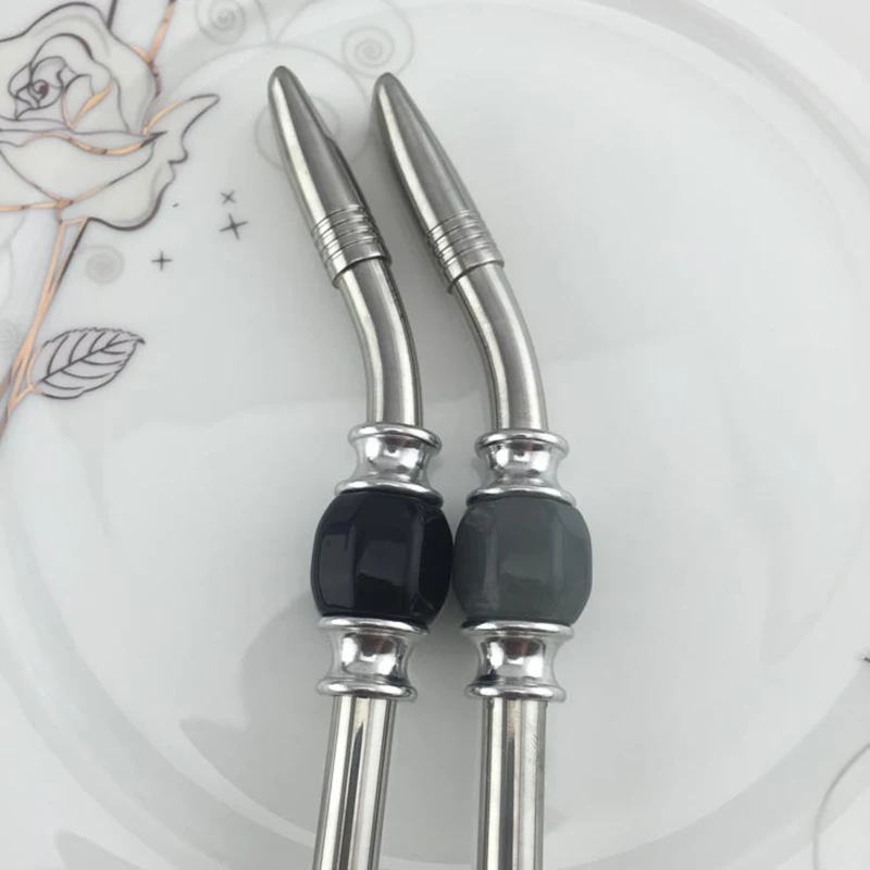 Stainless Steel Drinking Straw Spoon Tea Filter Yerba Mate Tea Straws Bombilla Gourd Reusable Coffee Tea Tools Washable Tea Tool thumbnail 5