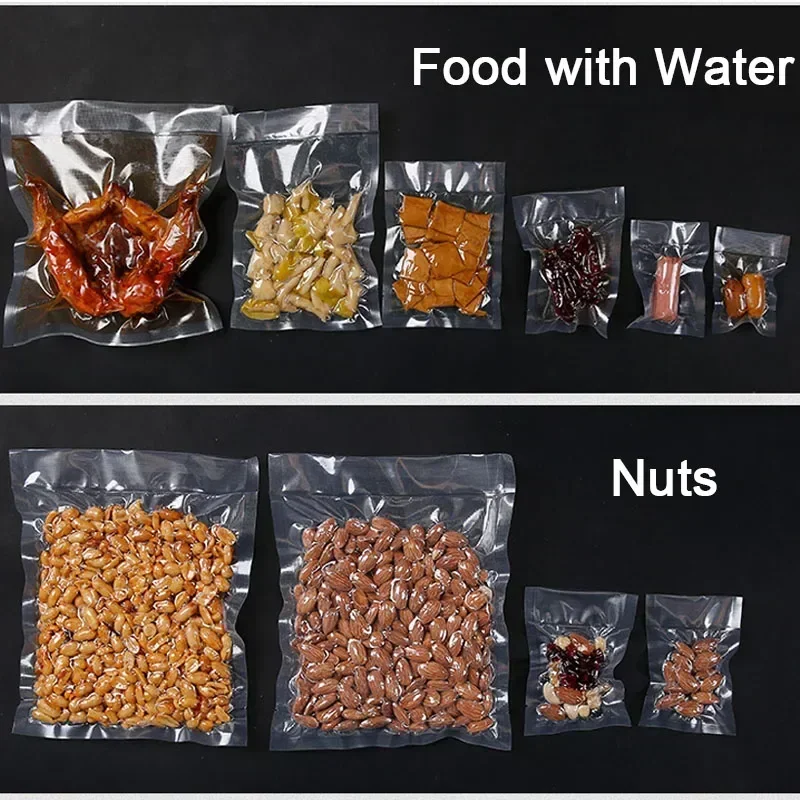 100pcs Food Vacuum Sealer Bags for Sous Vide Food Saver Kitchen Storage Bag BPA-Free Vacuum Packaging Bags Kitchen Tool thumbnail 3