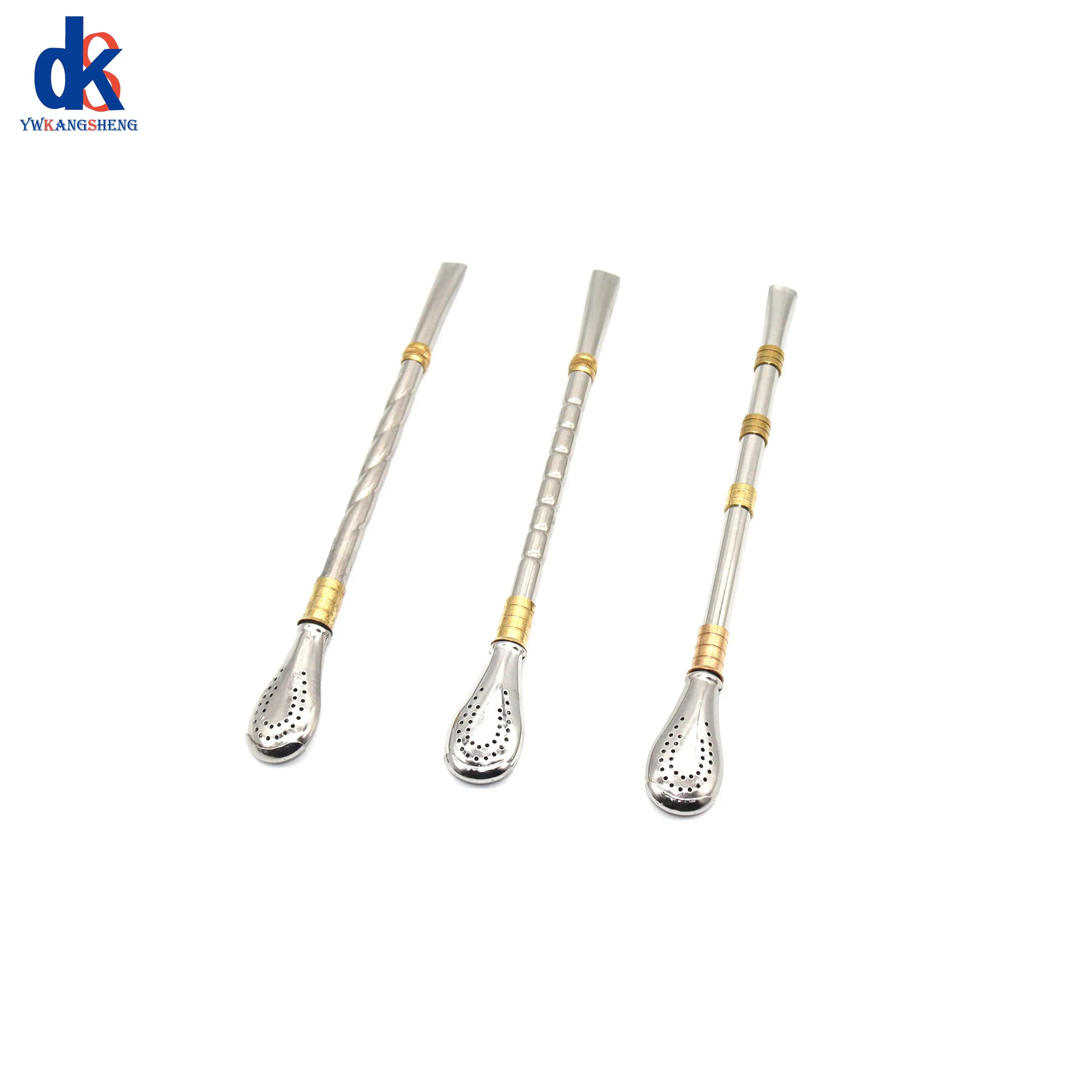 Tea Filter Yerba Mate Stainless Steel Tea Straws Bombilla Gourd Reusable Tea Tools Drinking Straw Spoon Washable Coffee Tea Tool