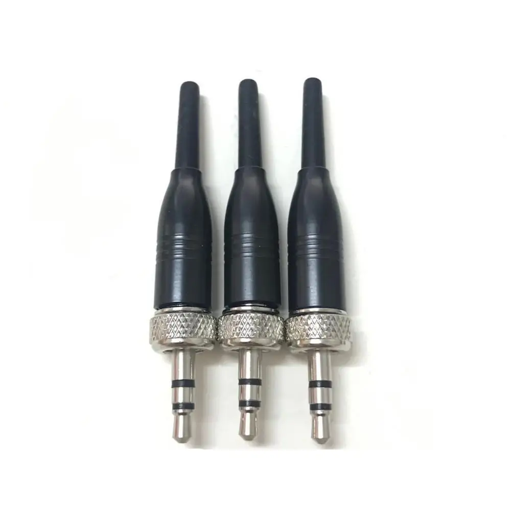 5pcs/10pcs 1/8in. Lock Microphones Connector for Sennheiser Sony Headset Lavalier Mic thumbnail 5