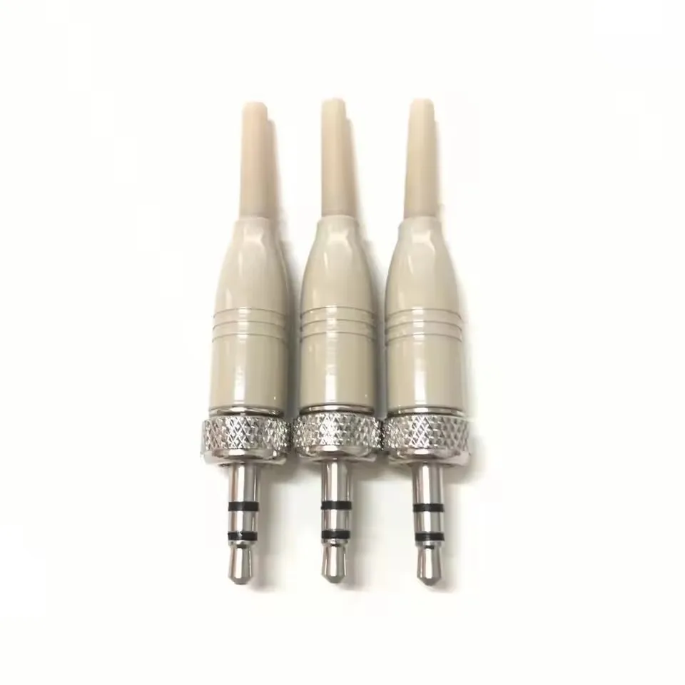 5pcs/10pcs 1/8in. Lock Microphones Connector for Sennheiser Sony Headset Lavalier Mic thumbnail 6